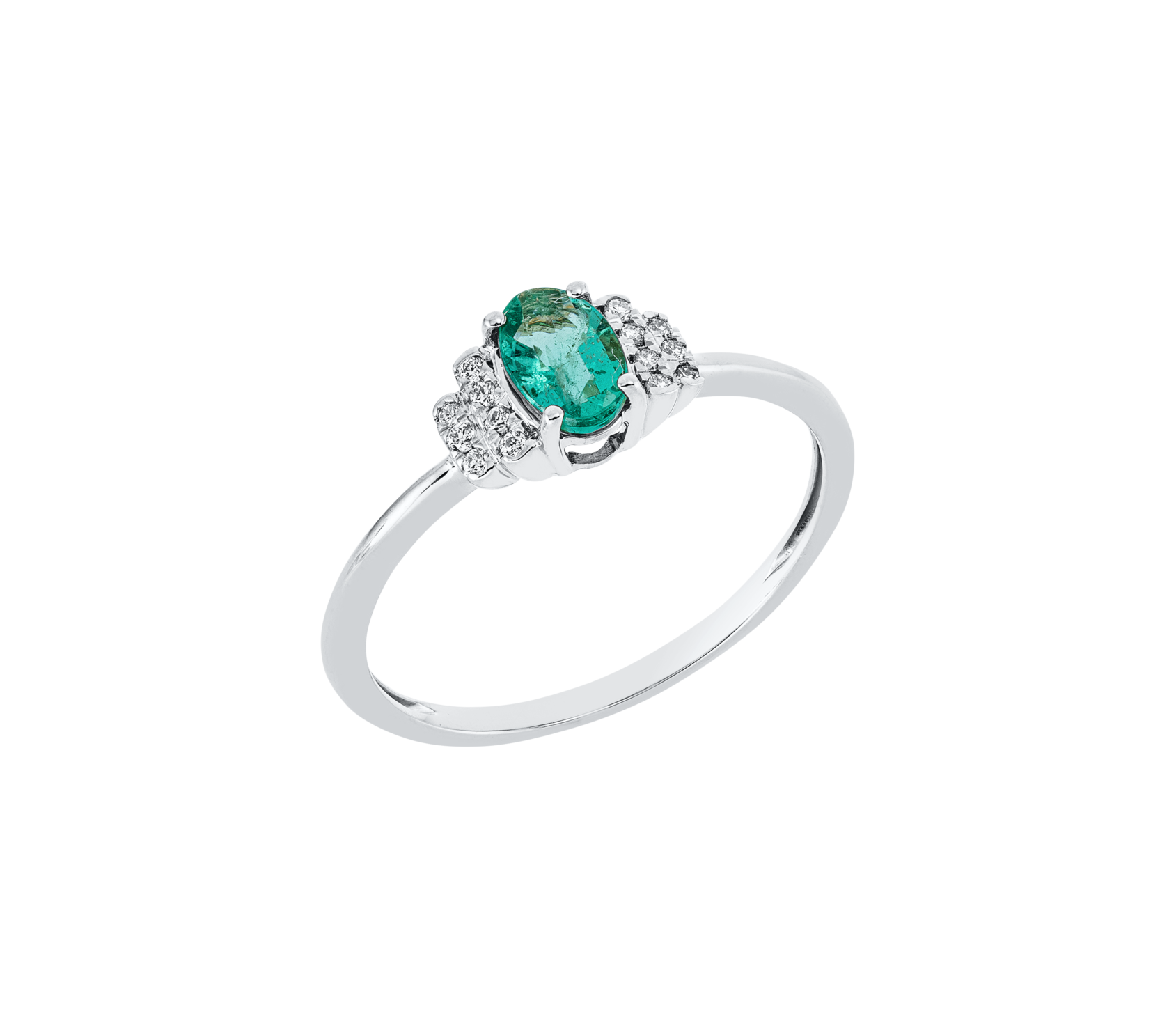 Brogle Classic emerald ring