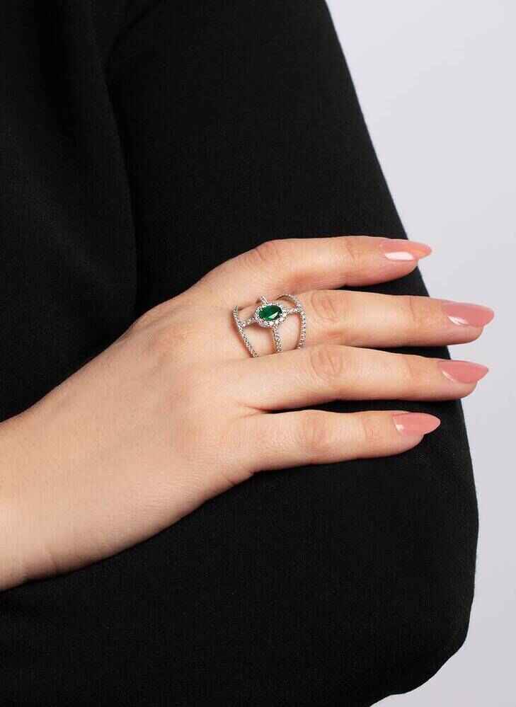 Brogle Classic emerald ring