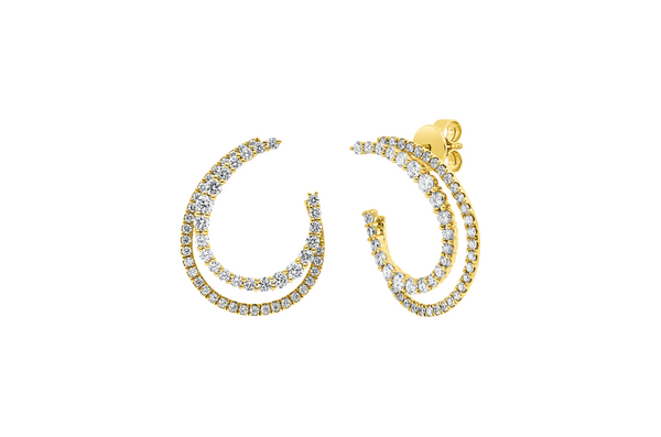 Brogle Selection diamond stud earrings