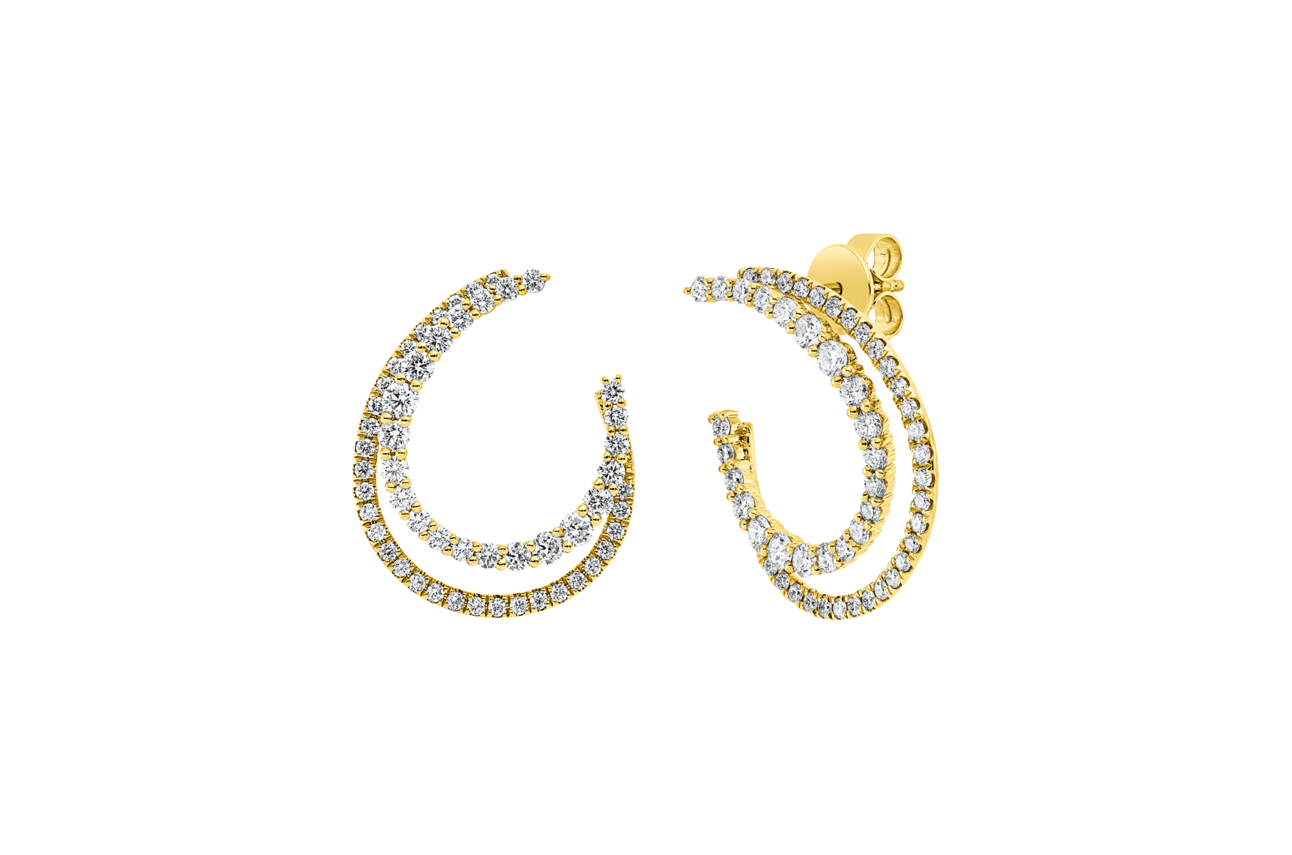 Brogle Selection diamond stud earrings Brogle Selection diamond stud earrings