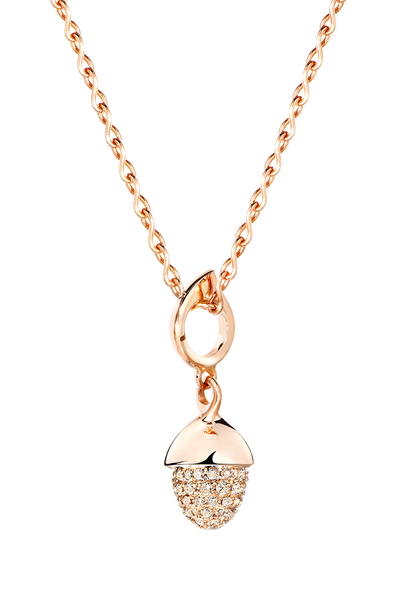 Tamara Comolli Mikado Flamenco Champagne Pavé Pendant