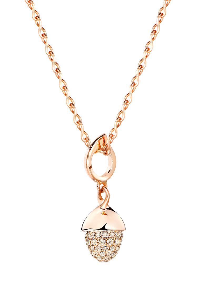 Tamara Comolli Mikado Flamenco Champagne Pavé Pendant Tamara Comolli Mikado Flamenco Champagne Pavé Pendant