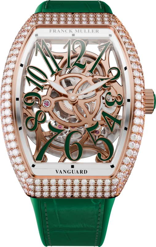 Franck Muller Vanguard Slim Skeleton 46.3 x 35mm Franck Muller Vanguard Slim Skeleton 46.3 x 35mm