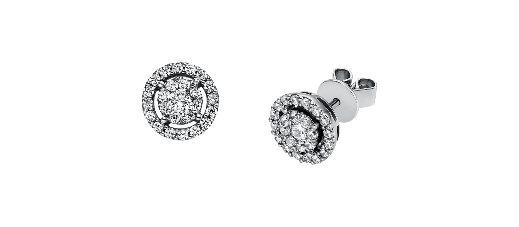 Brogle Classic diamond stud earrings Brogle Classic diamond stud earrings