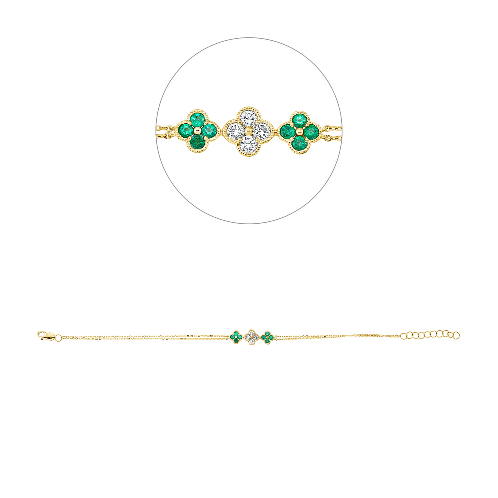 Brogle Classic emerald bracelet Brogle Classic emerald bracelet