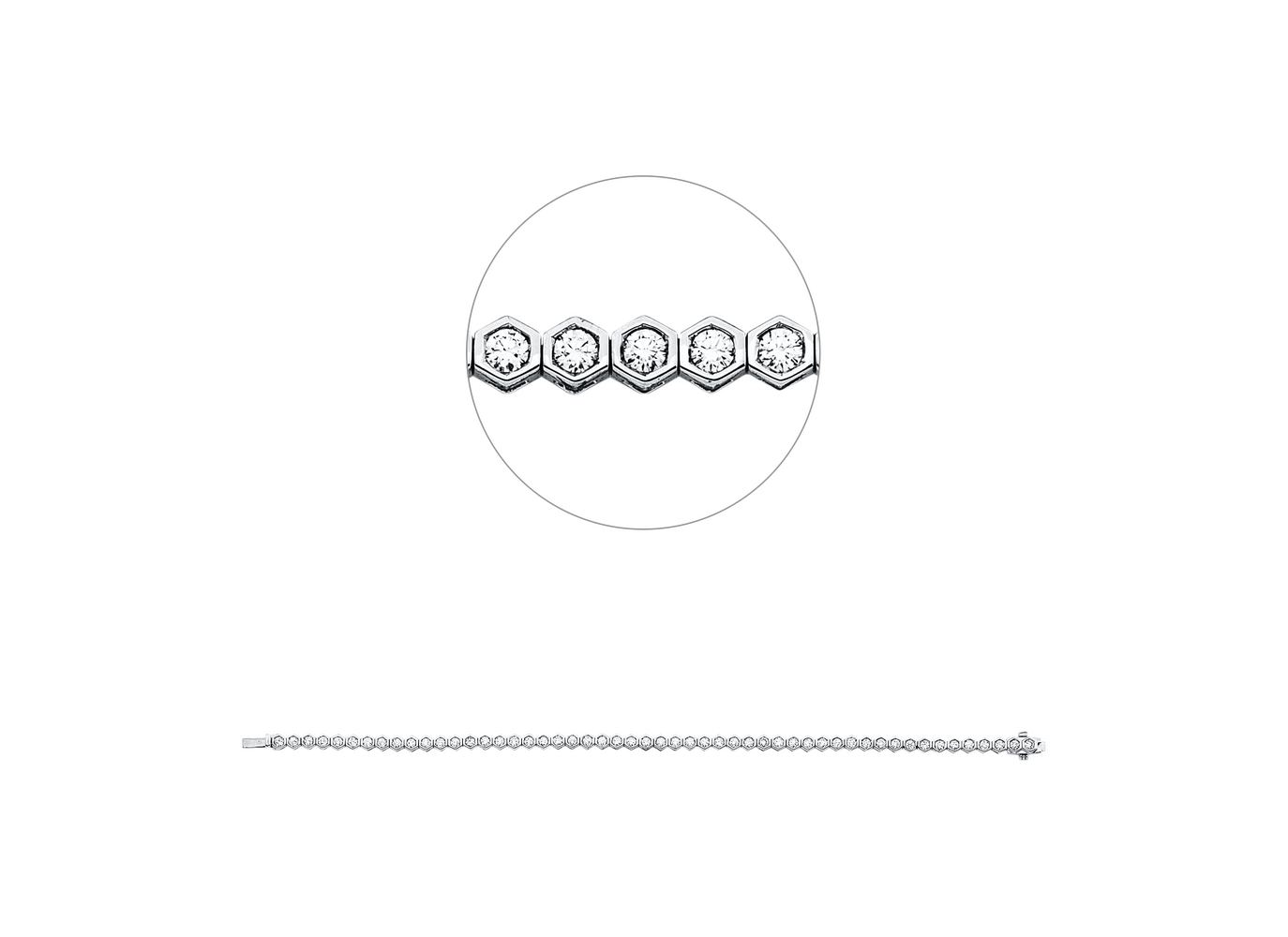 Brogle Selection diamond bracelet Brogle Selection diamond bracelet