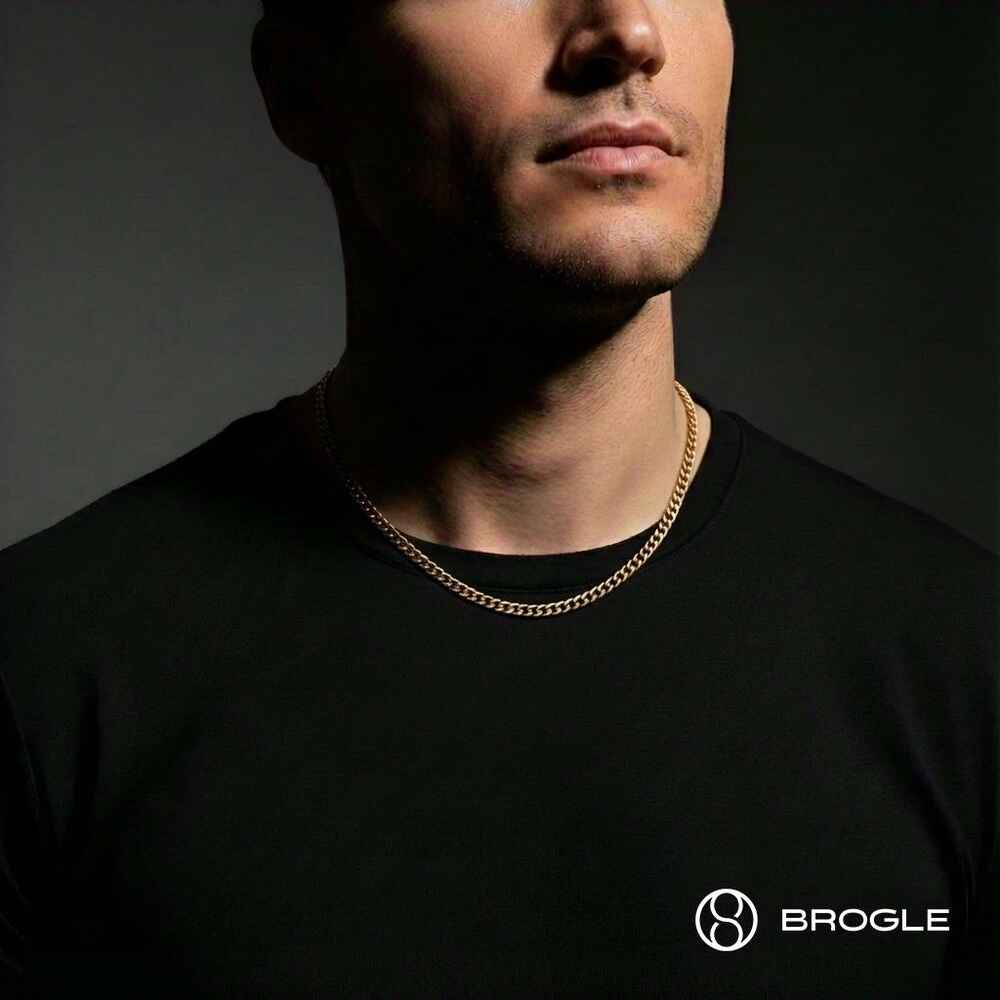 Brogle Classic Panzerkette 4-seitig diamantiert 4mm