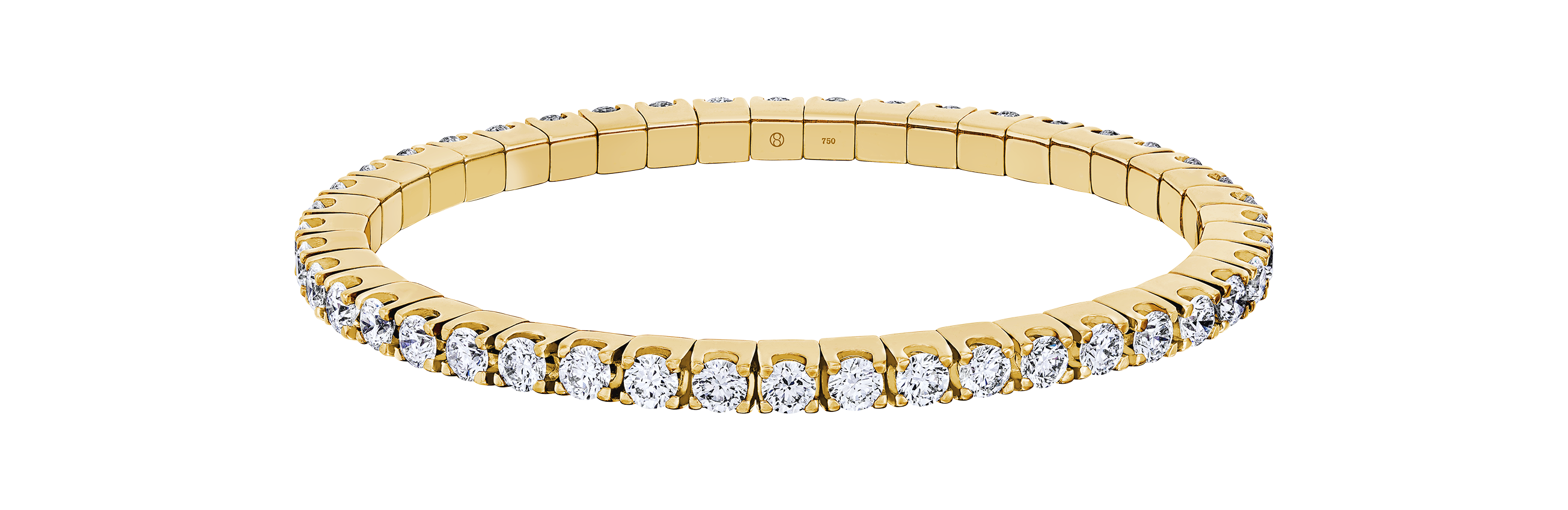 Brogle Selection flexible tennis bracelet Brogle Selection flexible tennis bracelet