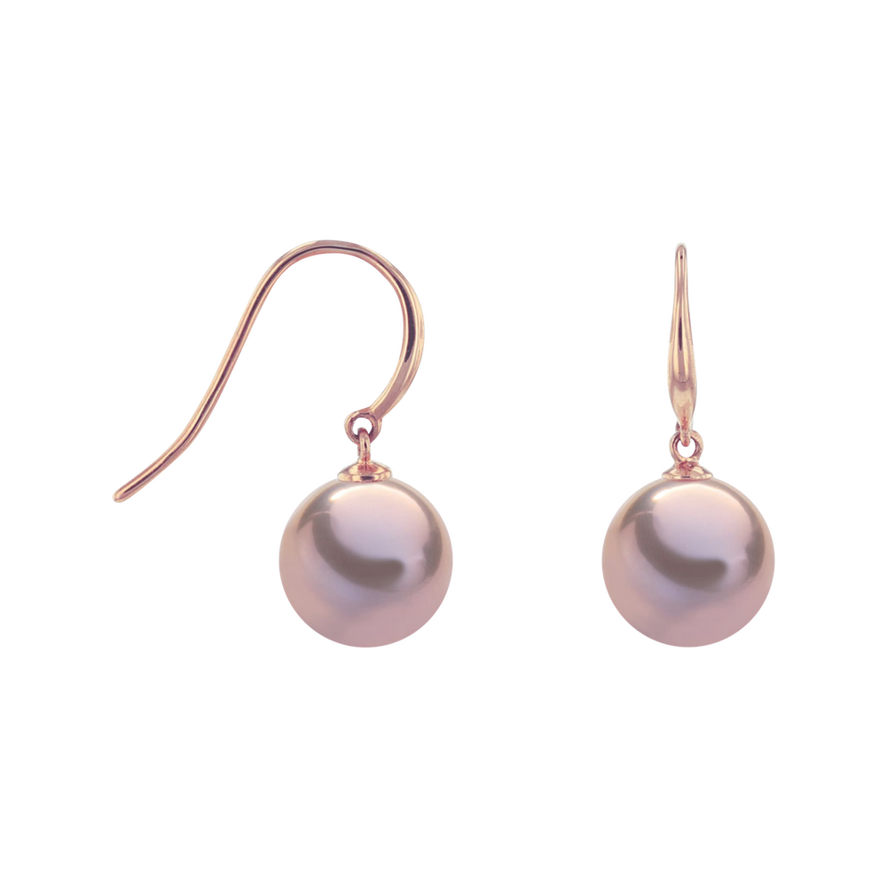 Brogle Selection Ocean freshwater pearl earrings