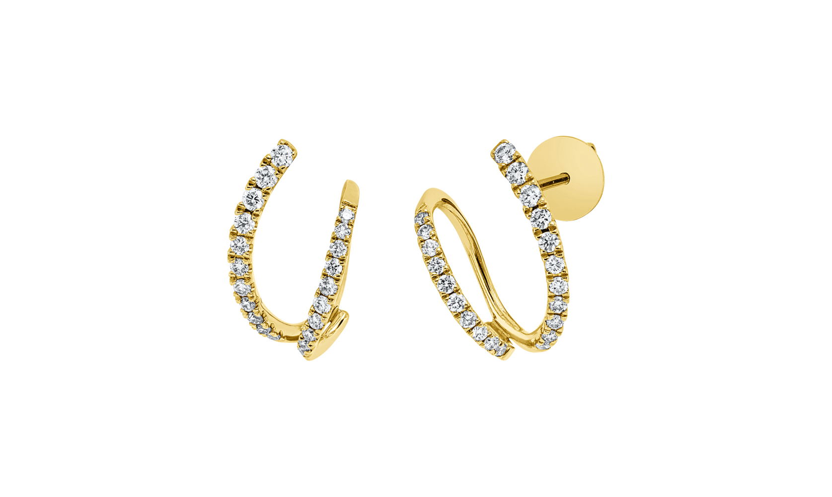 Brogle Classic diamond stud earrings Brogle Classic diamond stud earrings