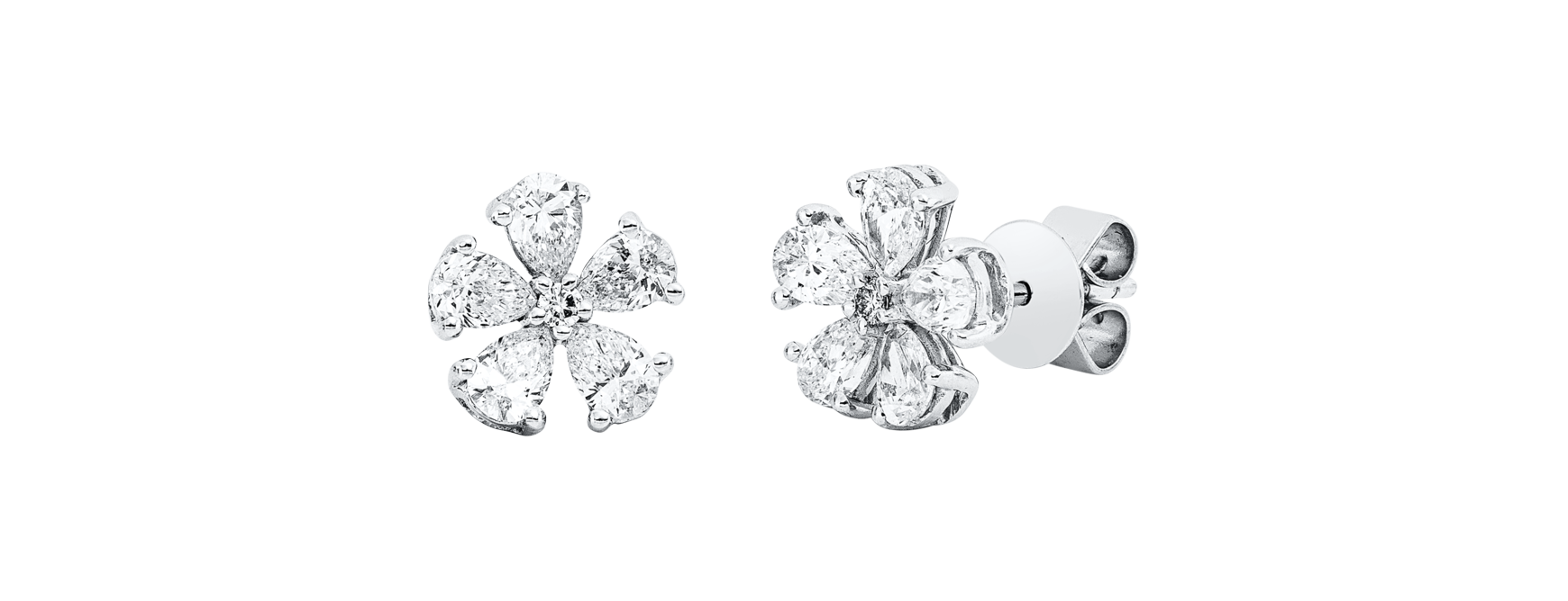 Brogle Selection diamond stud earrings Brogle Selection diamond stud earrings