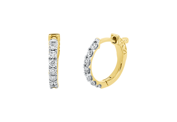Brogle Classic Diamantcreolen