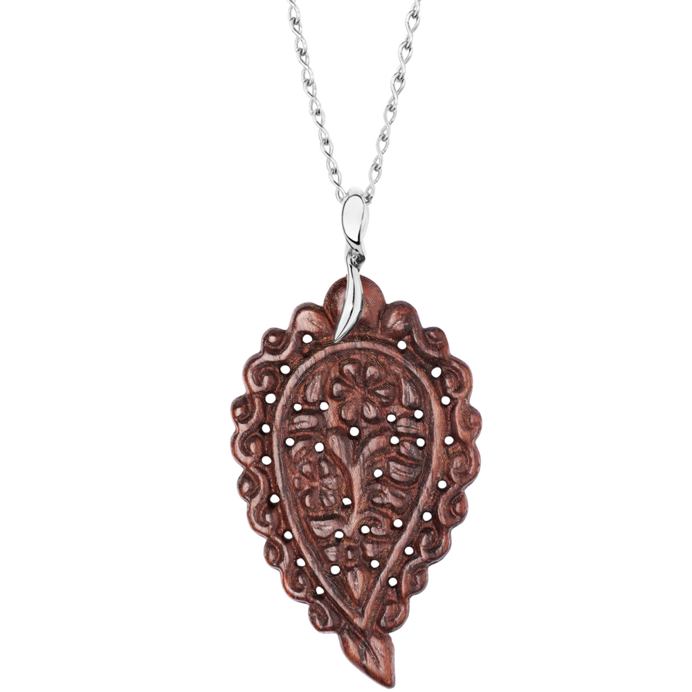 Tamara Comolli Leaf Snakewood L Pendant Tamara Comolli Leaf Snakewood L Pendant