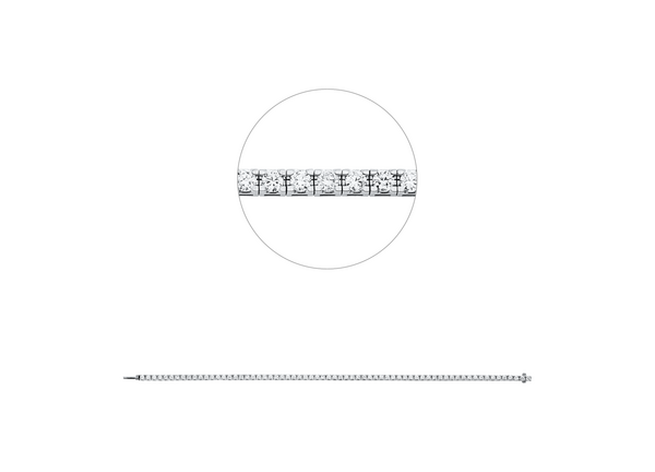 Brogle Selection tennis bracelet Brogle Selection tennis bracelet