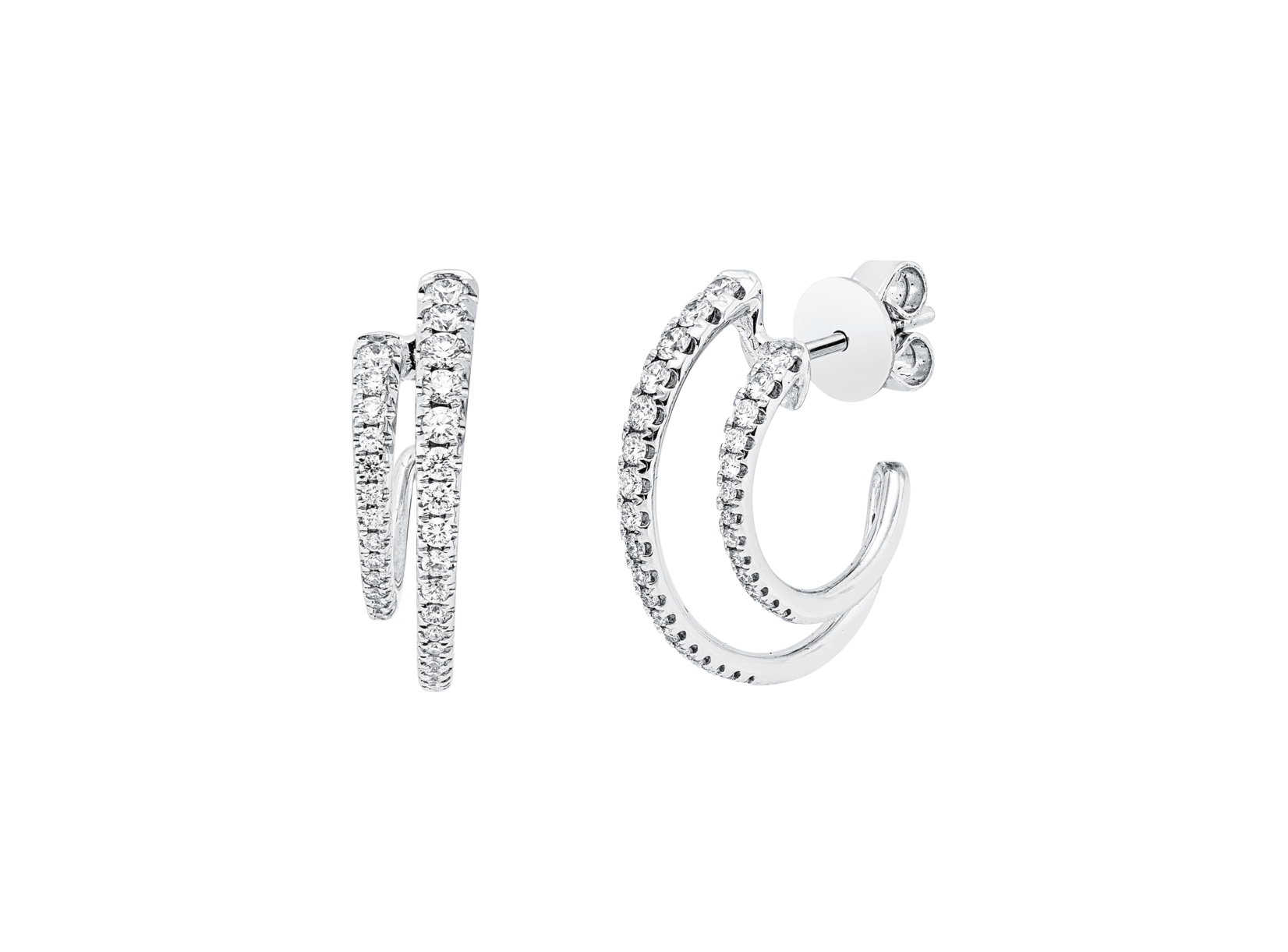 Brogle Classic diamond stud earrings