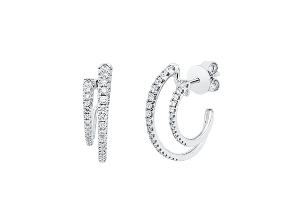 Brogle Classic diamond stud earrings Brogle Classic diamond stud earrings