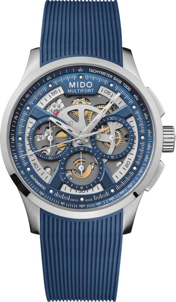 Mido Multifort Skeleton Chrono 43mm