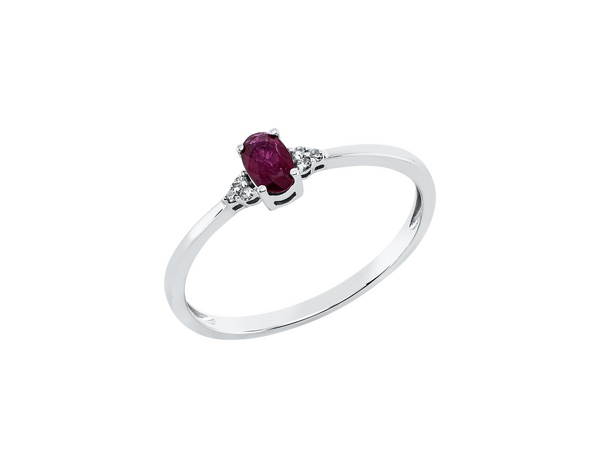 Brogle Classic ruby ring