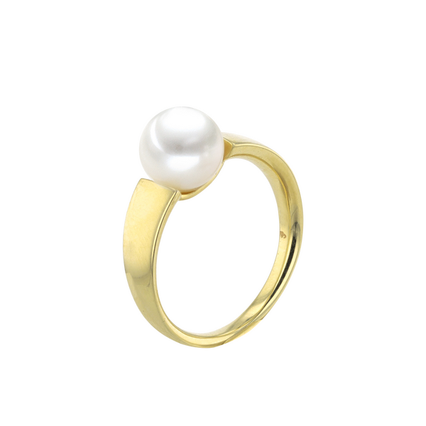 Brogle Selection Ocean freshwater pearl ring