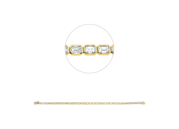 Brogle Selection Bicolor Diamantarmband