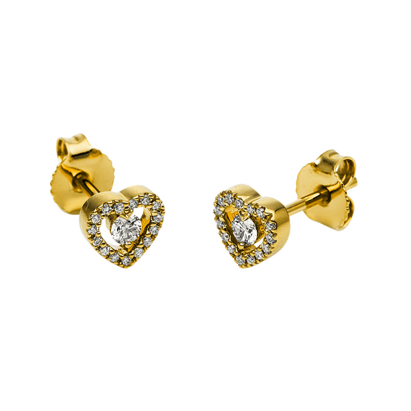 Brogle Selection Casual diamond stud earrings