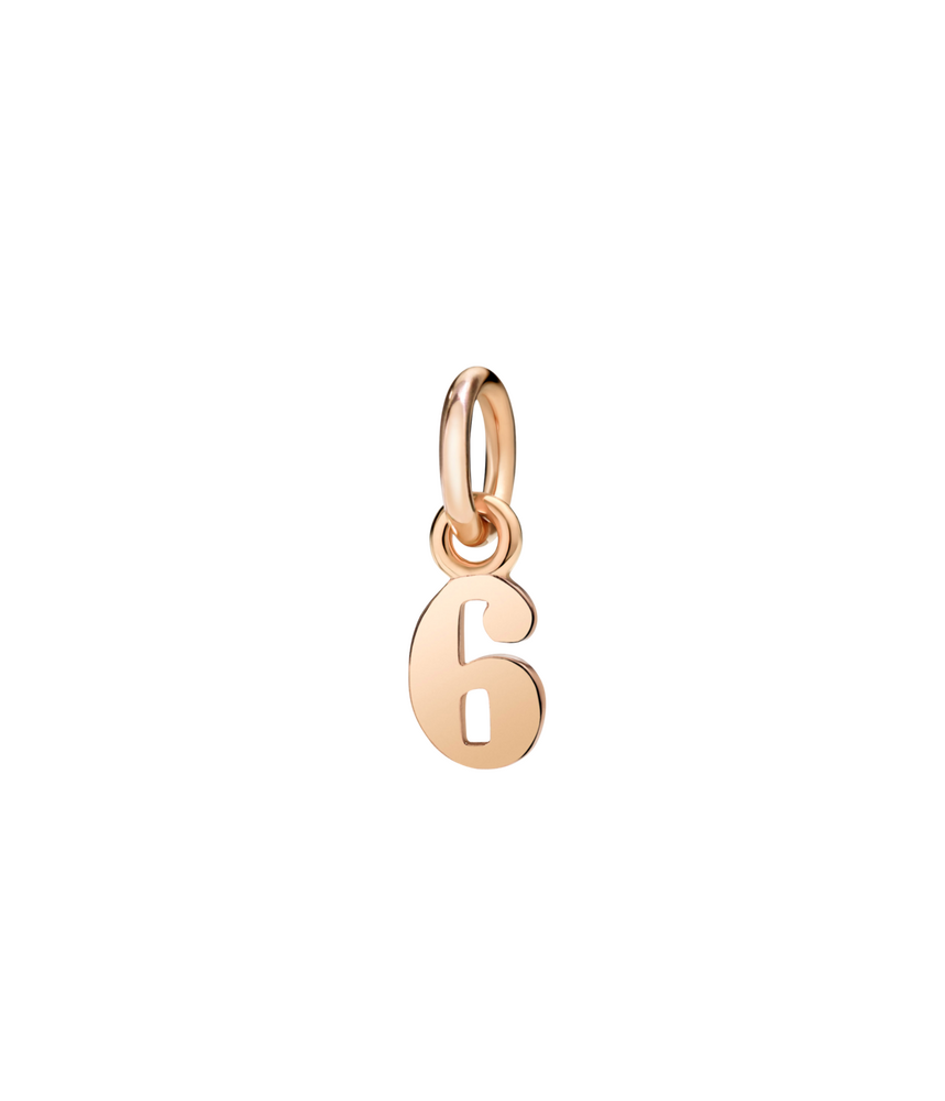 Dodo Nummer 6 (klein) Anhänger