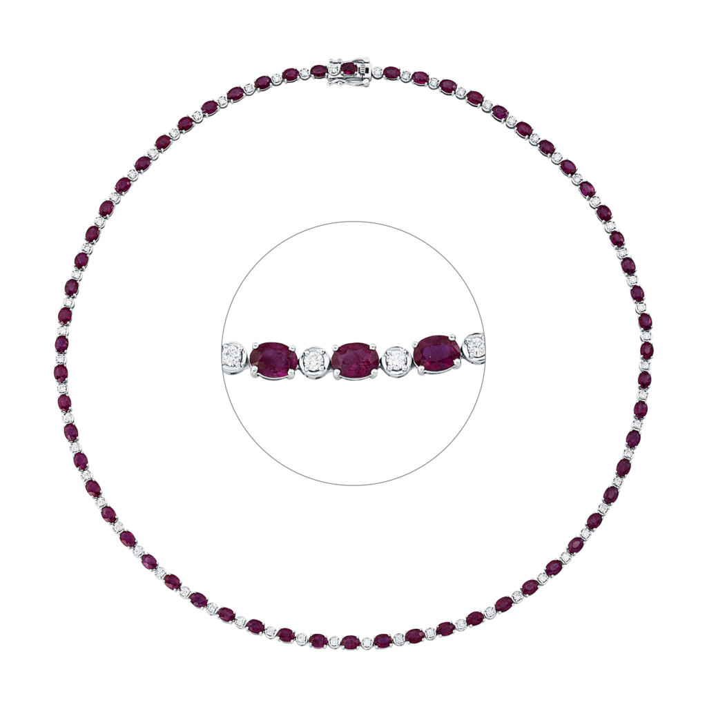 Brogle Selection ruby necklace Brogle Selection ruby necklace