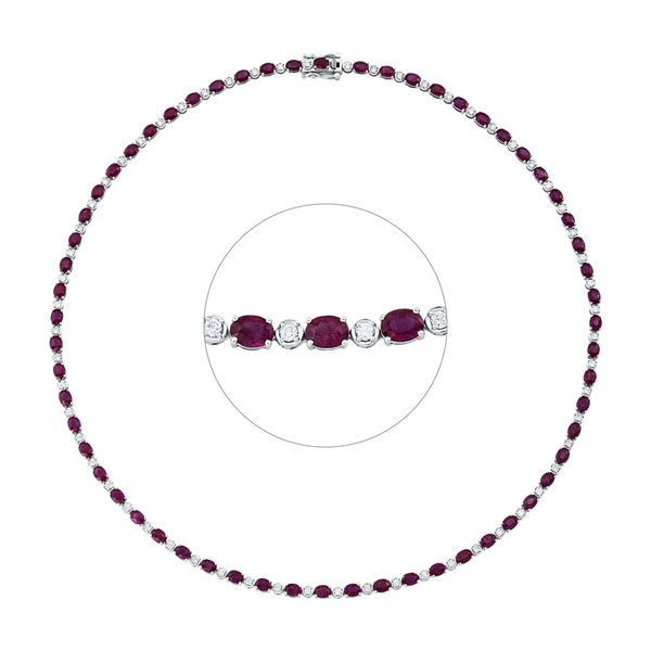 Brogle Selection ruby necklace Brogle Selection ruby necklace