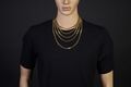 Brogle Classic curb chain 4-sided diamond-coated 6mm Brogle Classic curb chain 4-sided diamond-coated 6mm