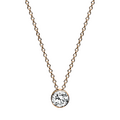 Brogle Selection necklace with pendant Sophie up to 0.5 carat Brogle Selection necklace with pendant Sophie up to 0.5 carat
