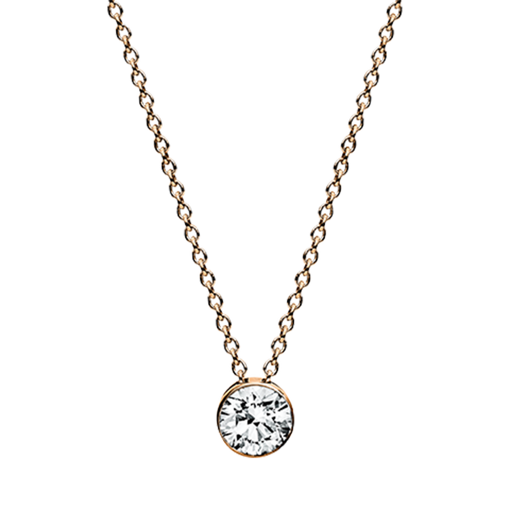 Brogle Selection necklace with pendant Sophie up to 0.5 carat Brogle Selection necklace with pendant Sophie...