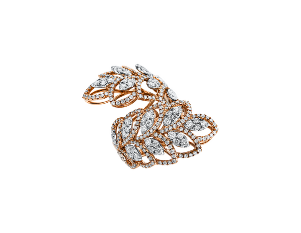 Brogle Selection Bicolor diamond ring