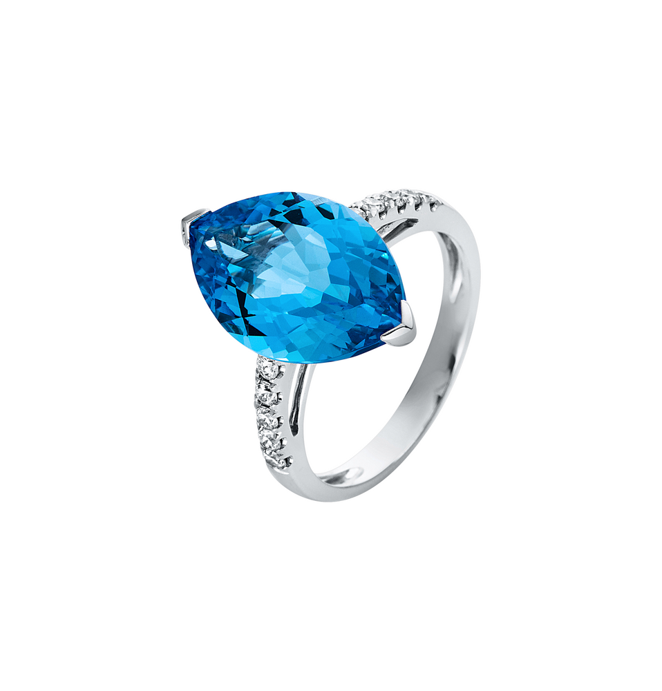 Brogle Classic Blautopasring