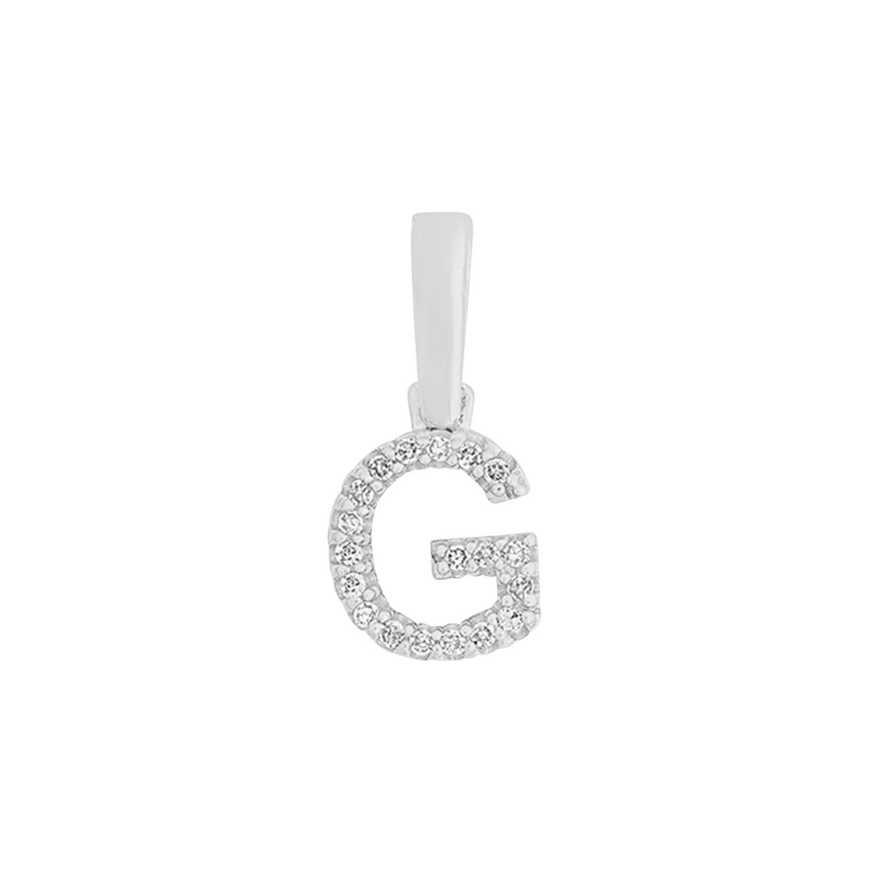 Brogle Classic Buchstabenanhänger G mit Diamanten