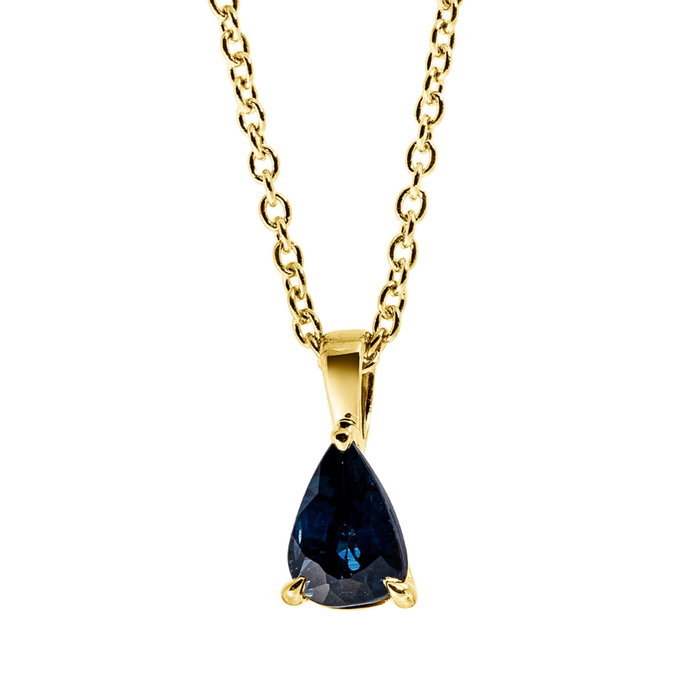 Brogle Classic necklace with sapphire pendant