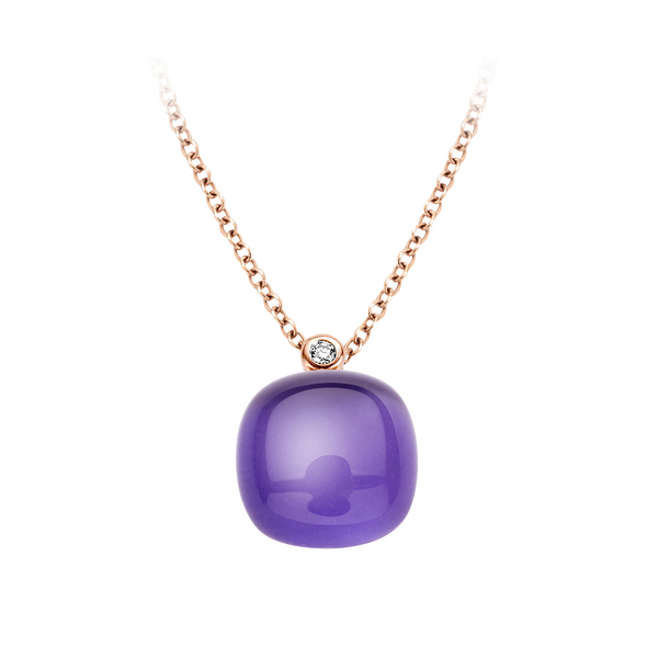 Bigli Mini Sweety Amethyst Halskette