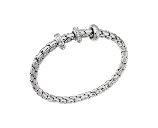 Chimento Stretch Spring Two-Tone Flexible Bracelet Chimento Stretch Spring Two-Tone Flexible Bracelet