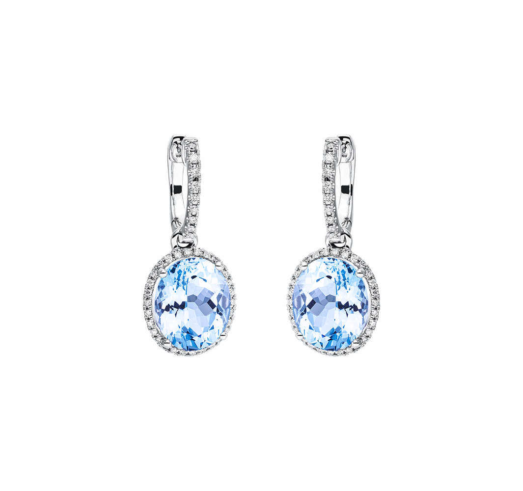 Brogle Classic topaz earrings Brogle Classic topaz earrings