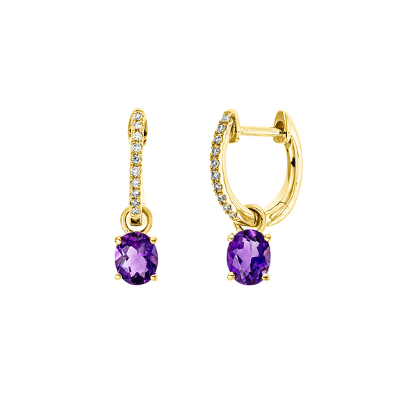 Brogle Classic Amethystcreolen Brogle Classic Amethystcreolen