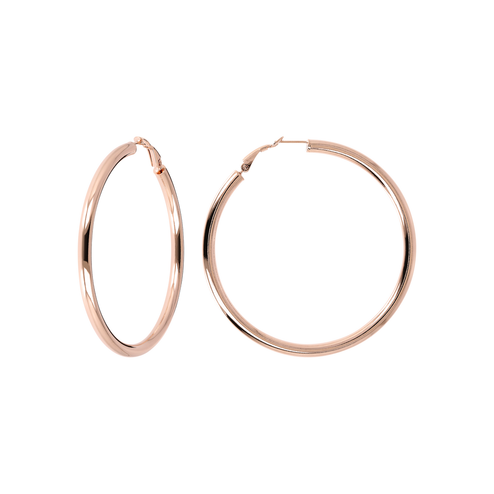 Bronzallure Purezza hoop earrings