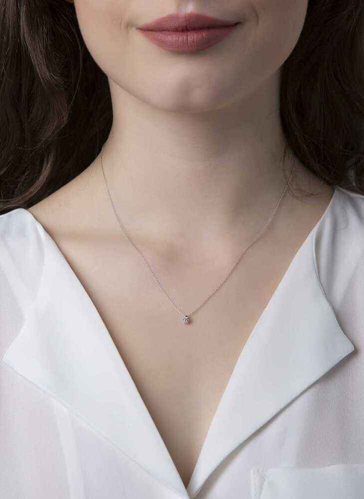 Brogle solitaire necklace Marie up to 0.25 carat Brogle solitaire necklace Marie up to 0.25 carat
