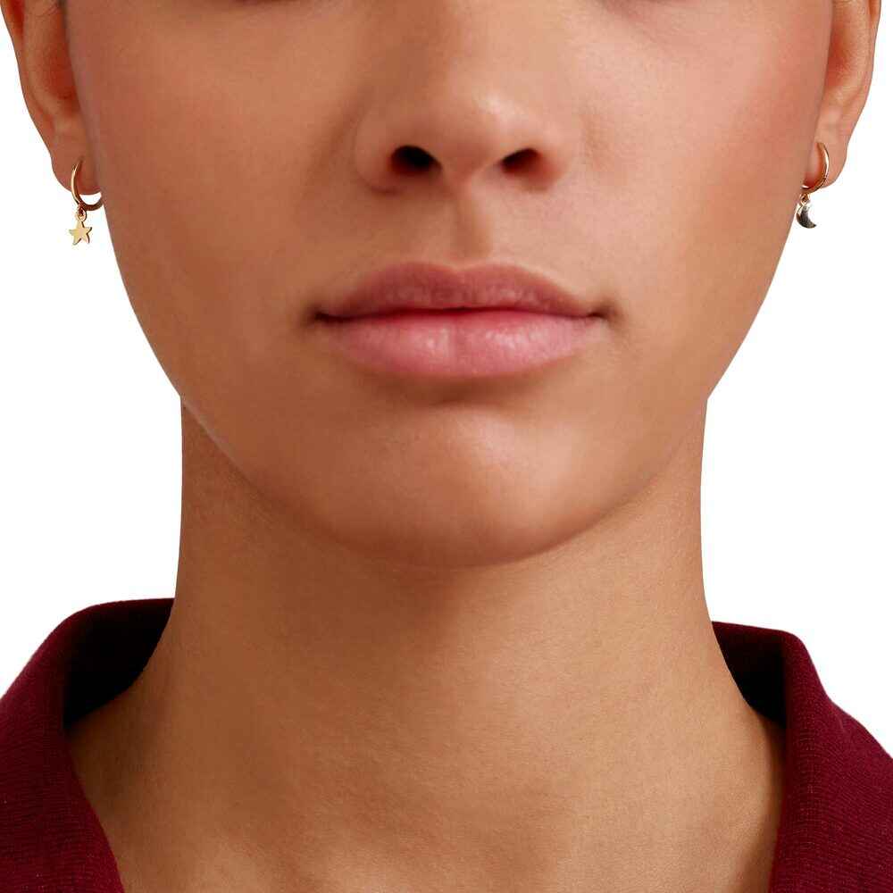 Dodo Moon & Sun Creolen