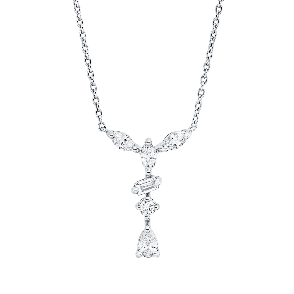 Brogle Classic necklace with diamond pendant