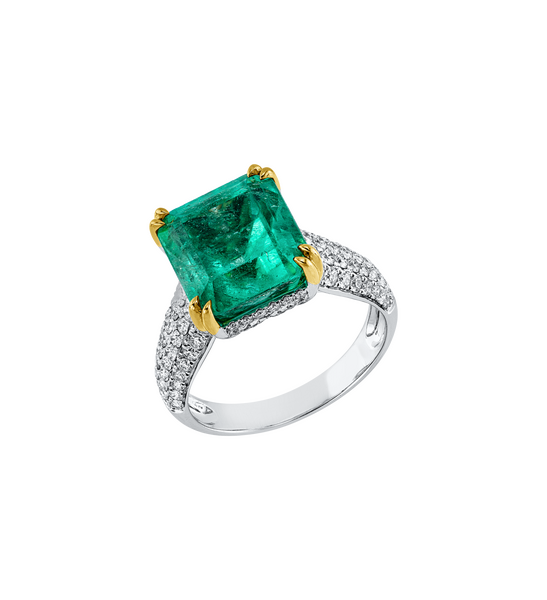 Brogle Selection Bicolor Smaragdring