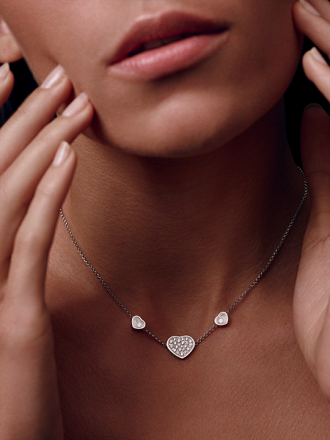 Chopard Happy Hearts Halskette mit Anhänger