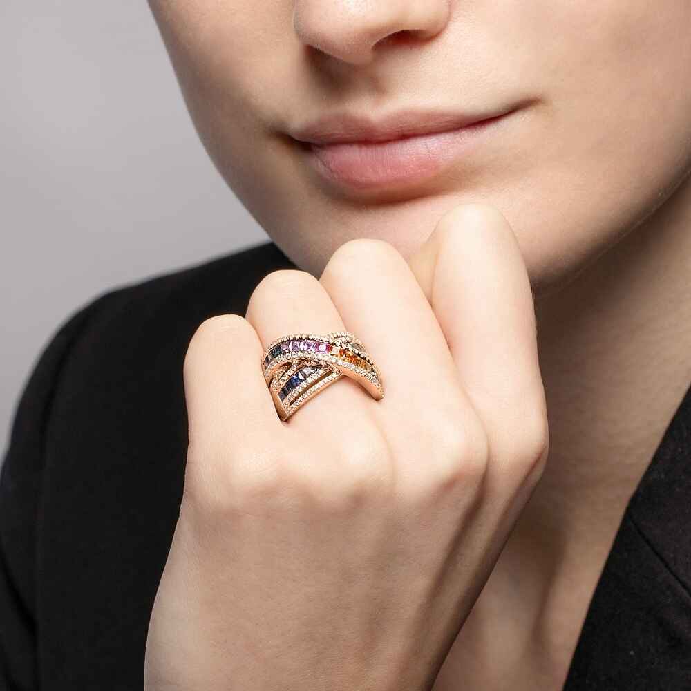 Brogle Selection sapphire ring Rainbow