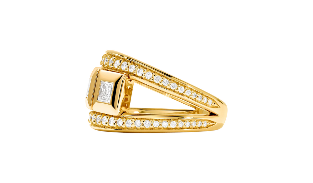 Tamara Comolli Curriculum Vitae 3 Diamond Pavé Ring