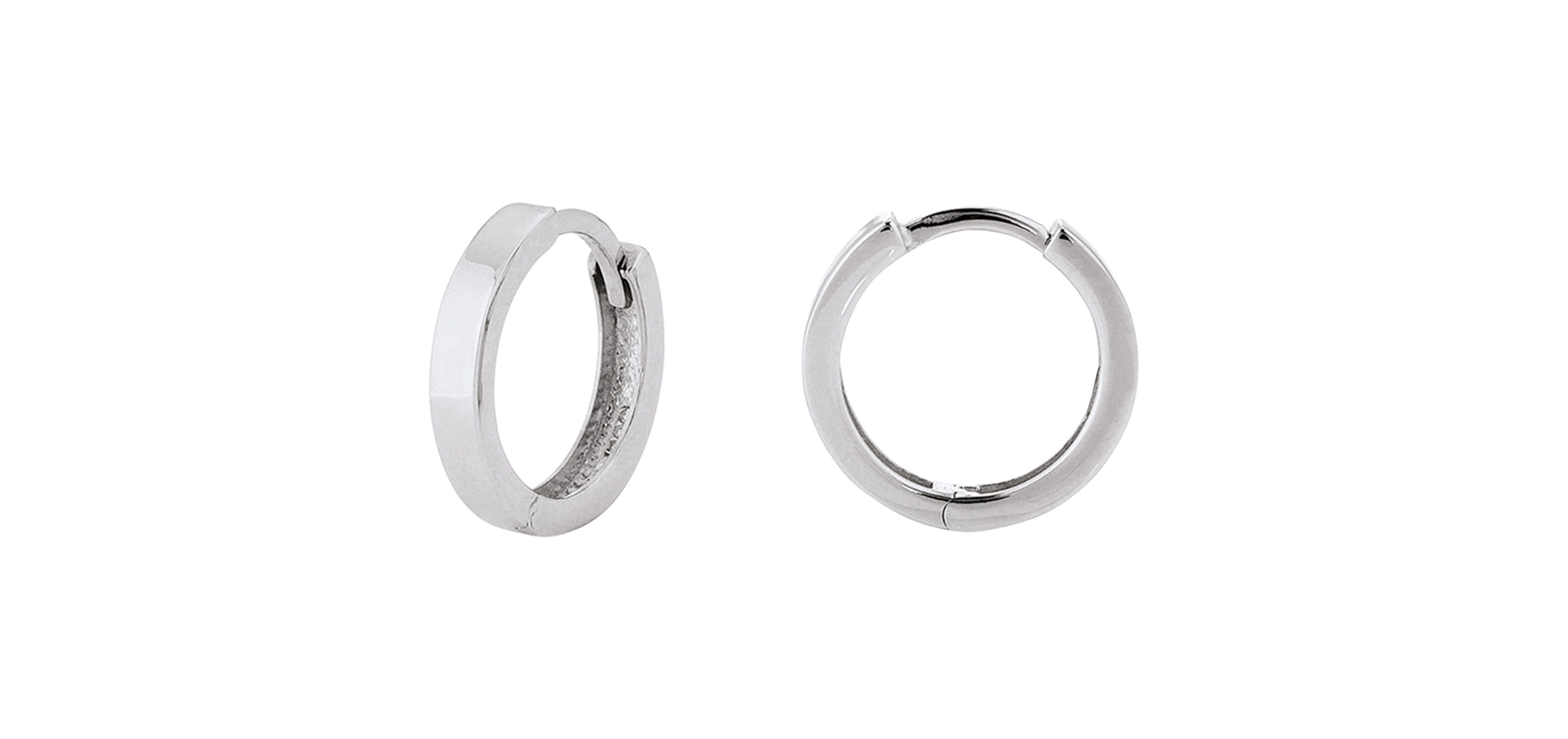 Brogle Classic gold hoop earrings Brogle Classic gold hoop earrings