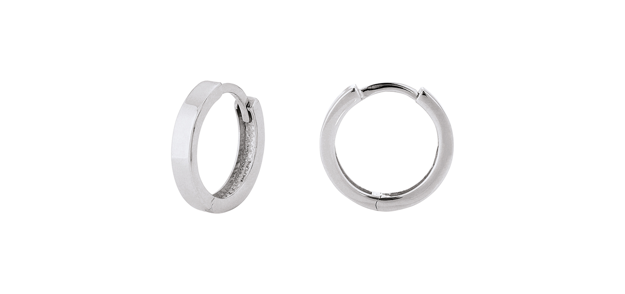 Brogle Classic gold hoop earrings Brogle Classic gold hoop earrings