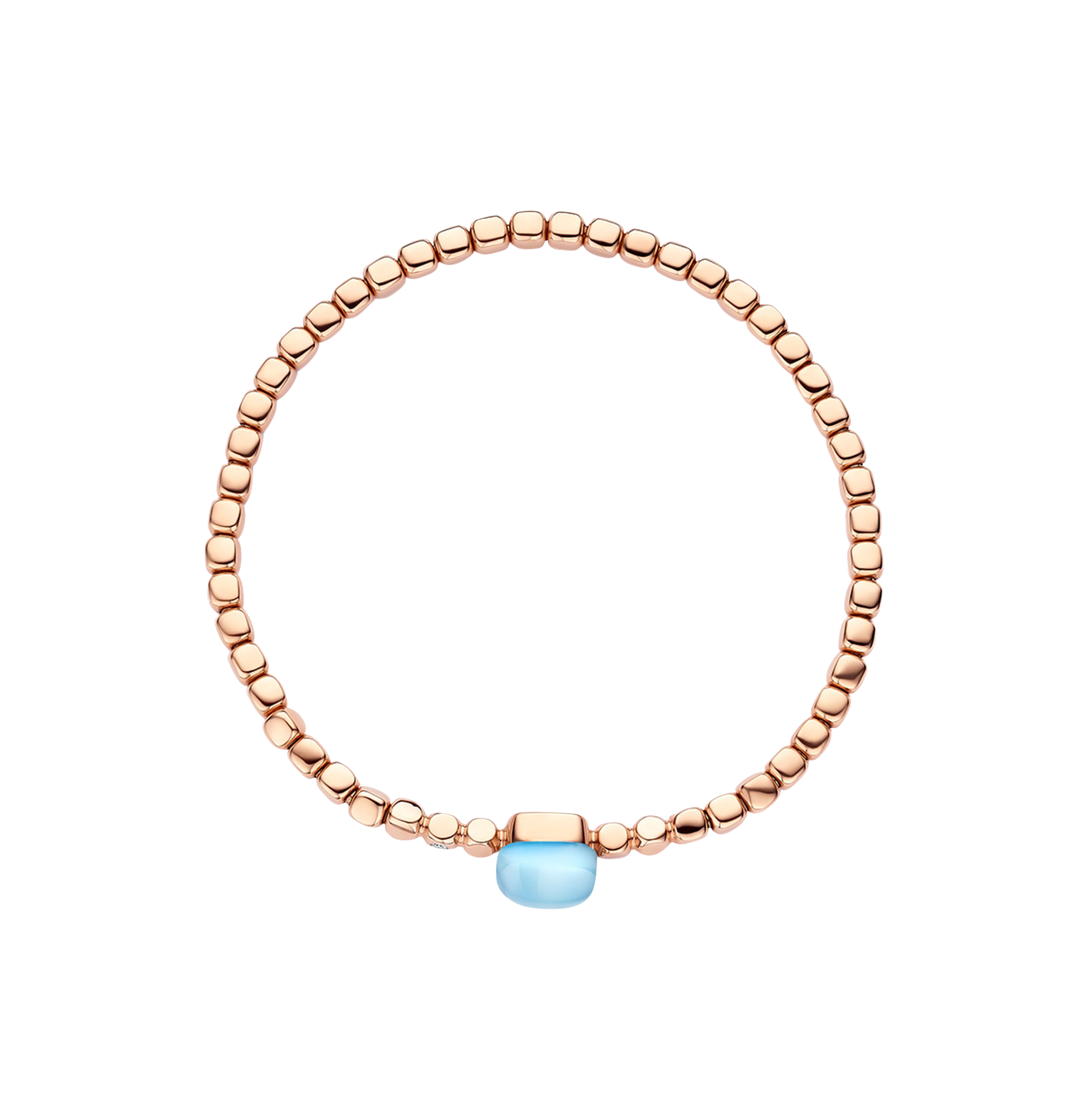 Bigli Mini Sweety Blue Topaz Flexible Bracelet Bigli Mini Sweety Blue Topaz Flexible Bracelet